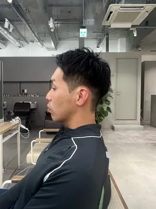 メンズ マツシマ カンタのヘアスタイル