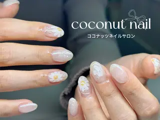 ネイル 神田 ココナッツのネイルデザイン