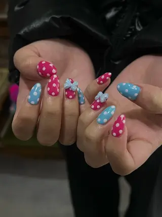 ネイル Hata nail 🎀個性派ニュアンスのネイルデザイン