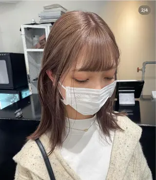セミロング カラー パーマ ヘアアレンジ メンズ キッズ ネイル マツエク・マツパ アイブロウ ブリーチ　ハイトーン 特化🌈フジタハルキのヘアスタイル