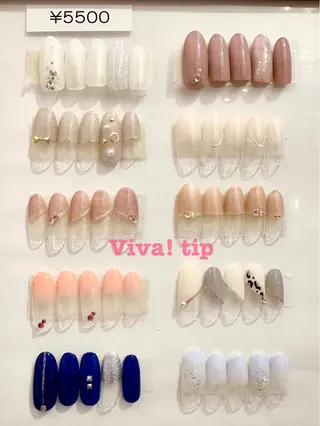 ネイル Viva!tip ビバティップネイルのネイルデザイン