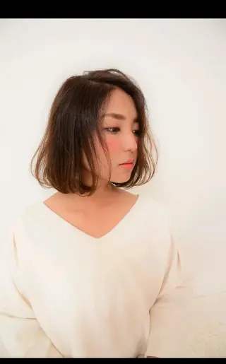 ミディアム ショート＆ボブ ヒロシのヘアスタイル