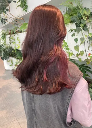 セミロング カラー Utata  literie所属・🌷小野田 睦🌷のヘアスタイル