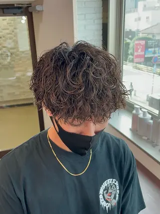 パーマ メンズ Hazu 【パーマ特化美容師】のヘアスタイル