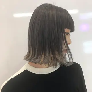 ミディアム カラー レイヤー/ブリーチ HIKARU ♡のヘアスタイル