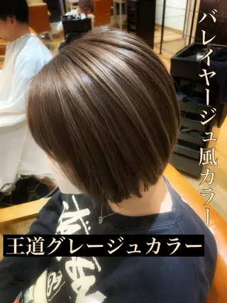 ショート ✨縮毛矯正✖︎顔周り レイヤー✨ナカムラのヘアスタイル