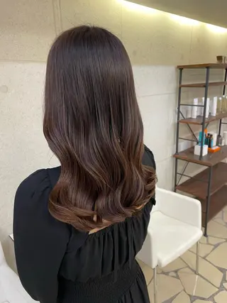 セミロング XANADU上野店 🐼ﾖｺﾊｼのヘアスタイル