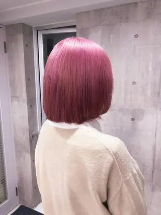 セミロング カラー 【毎朝セット3分】 メンズパーマ　真人のヘアスタイル