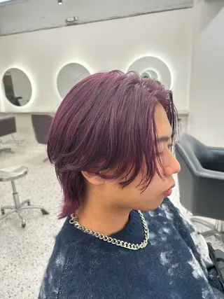ショート カラー ヘアアレンジ メンズ 🫧レイヤー／透明感 🫧Ryuseiのヘアスタイル