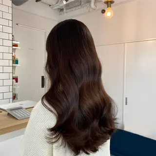 カラー ハルカ ・のヘアスタイル