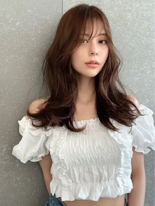 ロング 田中 虎吾のヘアスタイル