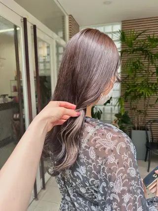 ロング カラー 熊本市東区 /Ririkaのヘアスタイル