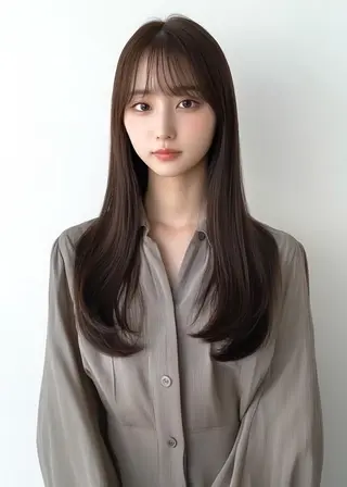 セミロング 🫧似合わせショート イシダ🫧のヘアスタイル