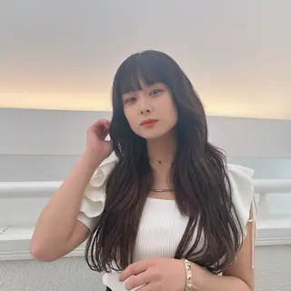 セミロング カラー 💎透明感カラー特化 💎TAISEIのヘアスタイル