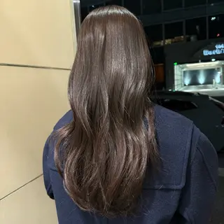ロング カラー 酸性ストレート/ ちさとのヘアスタイル