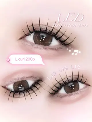 マツエク・マツパ poplin【ポプリン】 Lカール/マツエク/まつげパーマ/眉毛/LED/フラットラッシュ/栄.伏見所属・poplin ︴堀内まほのマツエク・マツパデザイン