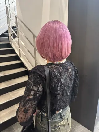 ショート カラー GO TODAY SHAIRE SALON所属・miu (ミユ)のヘアスタイル