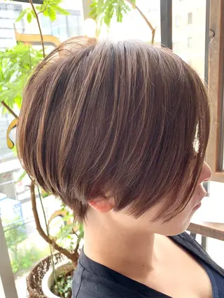 ショート 福地 礼奈のヘアスタイル