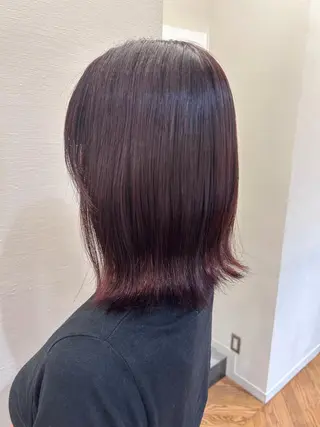 ミディアム カラー bnd_bnd アイのヘアスタイル