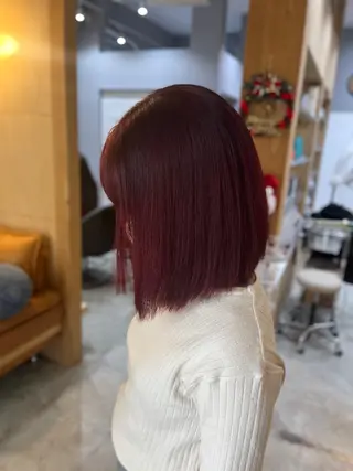 ミディアム miloc naha ナナカのヘアスタイル