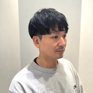 ショート パーマ メンズ 東京🗼メンズカット 歴14年🌸大塚🌸のヘアスタイル