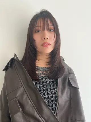 ロング 高橋 柊和のヘアスタイル