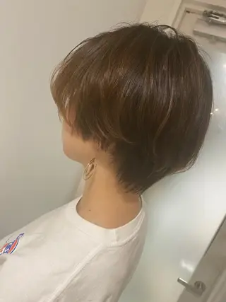 ショート 藤田 遼のヘアスタイル