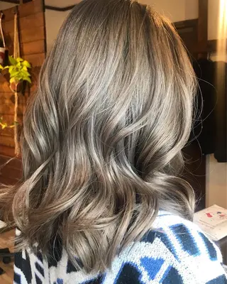 セミロング カラー Ray hair 春日部のヘアスタイル