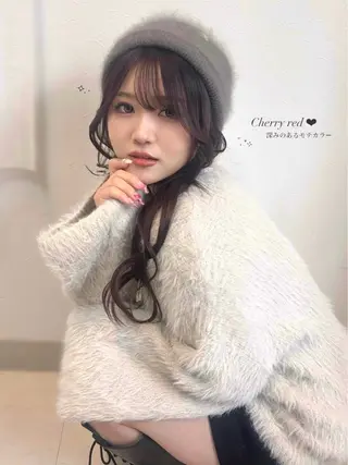 ミディアム カラー annuy ayanaのヘアスタイル