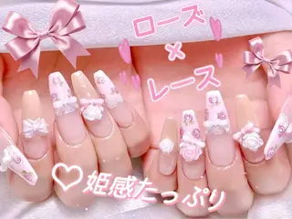 ネイル 長さだし専門店 M2　rikaのネイルデザイン