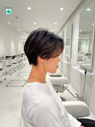 ショート 高島 悠吾のヘアスタイル