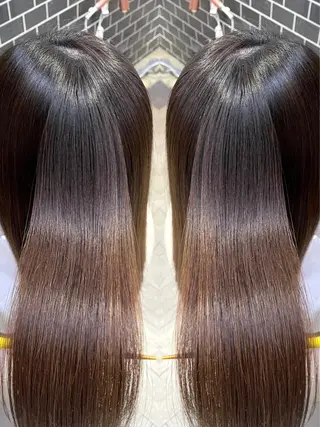 ロング カラー 中谷大志朗 学割レイヤーカットのヘアスタイル