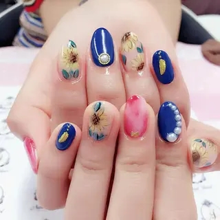 ミディアム ネイルJaol 池袋のネイルデザイン