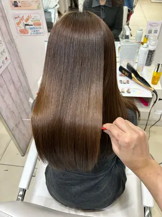 ロング 【髪質改善カラー】 瀧田嵐士🇰🇷のヘアスタイル