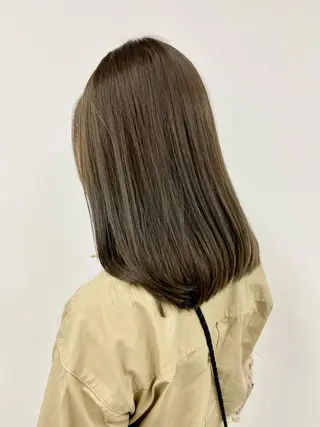 ミディアム カラー LOVESTOIKE 堂本のヘアスタイル
