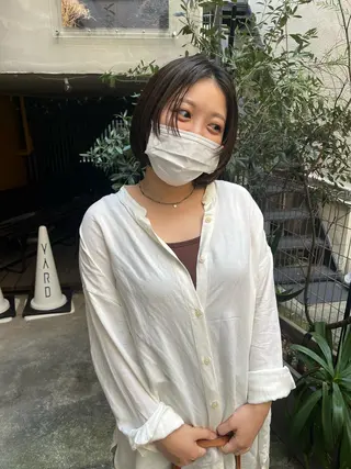 ショート 金田 夏野のヘアスタイル