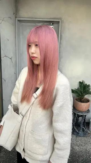 ロング 🦭☪️Azumi 縮毛矯正☪️🦭のヘアスタイル