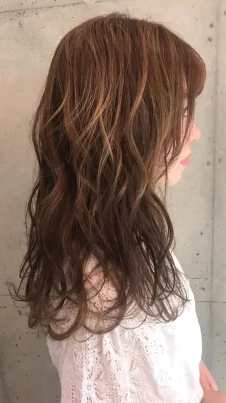 ロング カラー ✨縮毛矯正/髪質改善 錦糸町/松坂拓馬のヘアスタイル