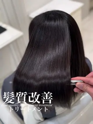 セミロング 【美髪特化・ 髪質改善】　古橋 晃のヘアスタイル