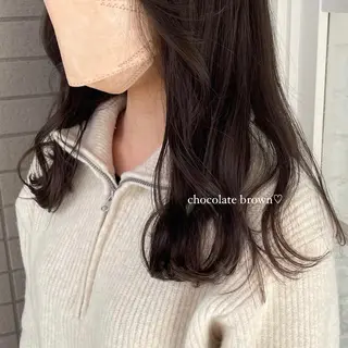 ロング Himawari♡ 柔らかいカラーのヘアスタイル