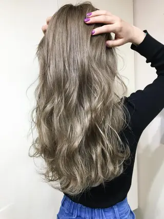 ロング カラー Beach 代表 KENTAのヘアスタイル