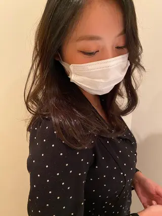 セミロング カラー 【カット】 根本翔太のヘアスタイル