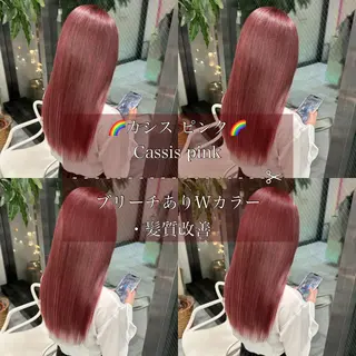 ミディアム カラー パーマ ヘアアレンジ キッズ ネイル マツエク・マツパ アイブロウ 🥀社内技術講師🥀 稲場皓一のヘアスタイル