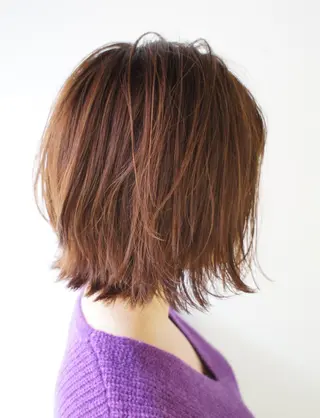 ショート カラー 🟦髪質改善6年 💊YAMAMOTOのヘアスタイル