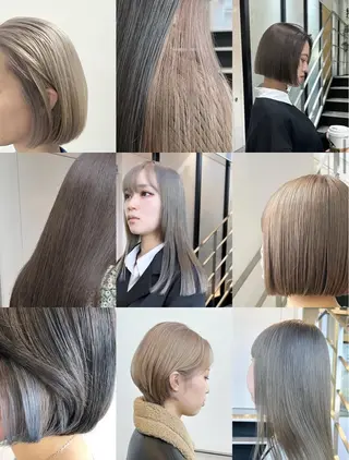 セミロング カラー stylist 🌸 kana.のヘアスタイル