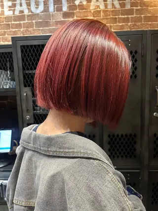 セミロング カラー 久木原 ゆりのヘアスタイル