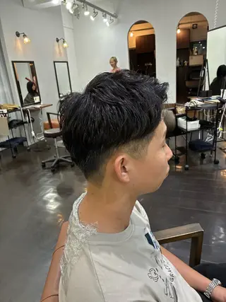 パーマ メンズ 🍒ᩚ名駅/艶髪 縮毛矯正/あゆ🍒ᩚのヘアスタイル