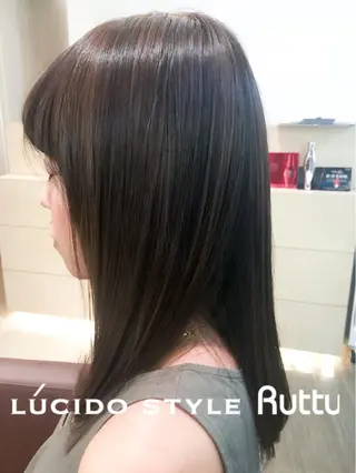 ロング カラー アザマ　ヤスカツ _rosso 川口のヘアスタイル