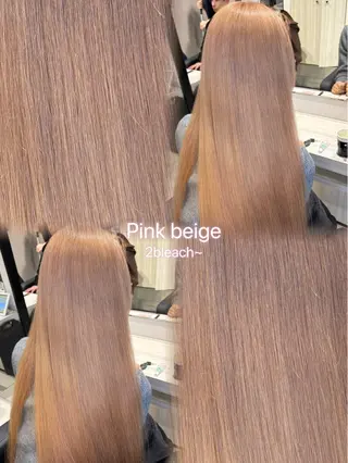 ロング カラー 🫧うる艶ハイトーン 🫧💘サヤ💘のヘアスタイル