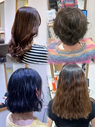 パーマ 🇰🇷韓国風カラー ひかるのヘアスタイル